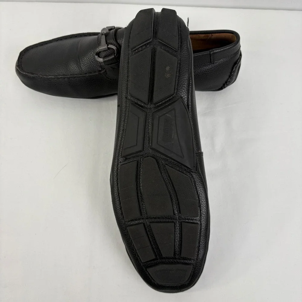 Kenneth Cole Dawson Bit Driver‎ Mens Black Slip On Loafers Shoes Size 10M